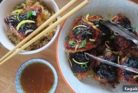 Gluten-Free Marmalade Chicken with Egg Fried Rice