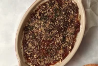 Creamy Goat Cheese & Fig Dip — 5-Ingredient Party Appetizer