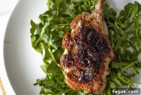 Balsamic Caramelized Onions over Seared Pork Chops