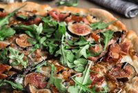 Fig, Gorgonzola & Prosciutto Pizza with Balsamic Caramelized Onions
