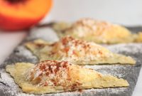 Low-Carb Peaches and Cream Turnovers — Light Keto Dessert