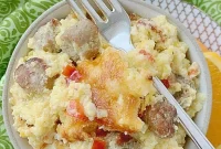 Cheesy Loaded Grits Breakfast Casserole Recipe