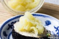 Keto Sugar-Free Pickled Ginger Recipe for Sushi Rolls