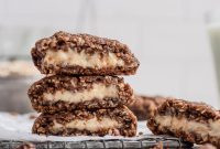 Chai Oatmeal Cookies with Apple Cider Cream Cheese Frosting