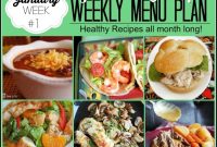 January Week 1 Meal Plan: Nutritious Recipes for the Month