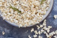 Maple Rosemary Popcorn: Sweet & Savory Snack Recipe