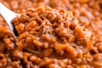Savory Ground Beef and Baked Beans Casserole Recipe