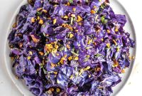 Crispy Oven-Roasted Red Cabbage with Balsamic Glaze