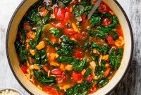 Classic Italian Minestrone Soup Recipe with Fresh Vegetables