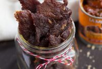 Sweet & Spicy Homemade Beef Jerky Recipe