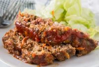 Classic Homemade Meatloaf Recipe with Savory Glaze