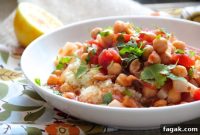 Slow Cooker Chickpea and Apricot Stew with Warm Spices