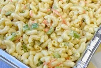 Creamy Macaroni Salad Recipe for Feeding a Crowd