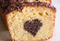 Chocolate-Vanilla Heart Surprise Cake Recipe for Special Occasions