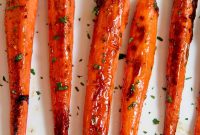 Honey-Roasted Carrots with Maple Glaze and Thyme