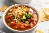Hearty Black Bean and Rice Soup Recipe for Cozy Weeknights