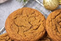 Soft Chewy Ginger Molasses Cookies Recipe That Melts in Your Mouth