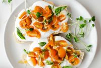 Savory Whipped Cottage Cheese Toast with Roasted Tomatoes
