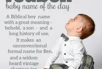 Reuben Baby Name Spotlight: Meaning, Origin, and Popularity