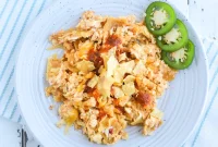 Migas with Crispy Tortilla Chips and Scrambled Eggs