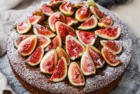 Fig and Almond Olive Oil Cake Recipe for Moist, Rustic Dessert
