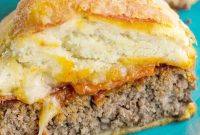 Pizza-Stuffed Burger Recipe: Cheesy Italian-Style Burgers