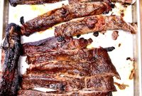 Spare Ribs with Tangy Mop Sauce Recipe