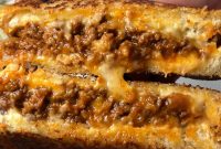 Grilled Cheese Sloppy Joe Sandwiches: Gooey, Savory Melt