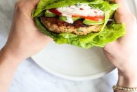 Jalapeño Chicken Burgers with Zesty Cilantro-Lime Aioli