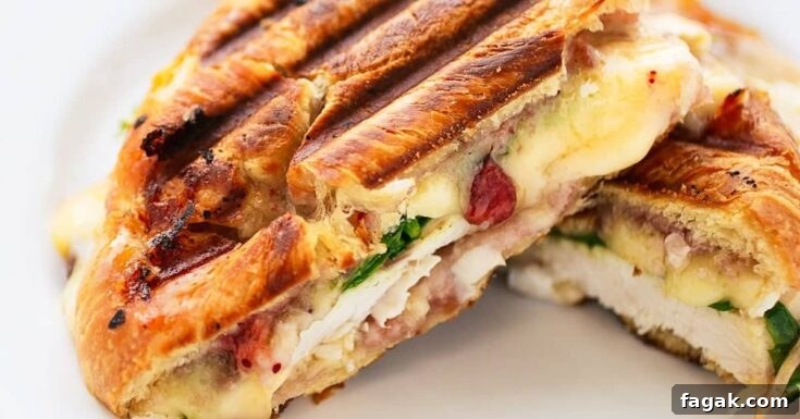 Image for Turkey & Brie Croissant Panini