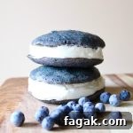 Wild Blueberry Whoopie Pies