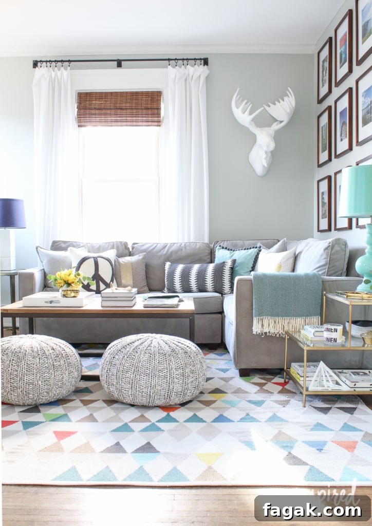 Spring Living Room Refresh: Bright Decorating Ideas and Tips 12 Spring Living Room | inspiredbycharm.com