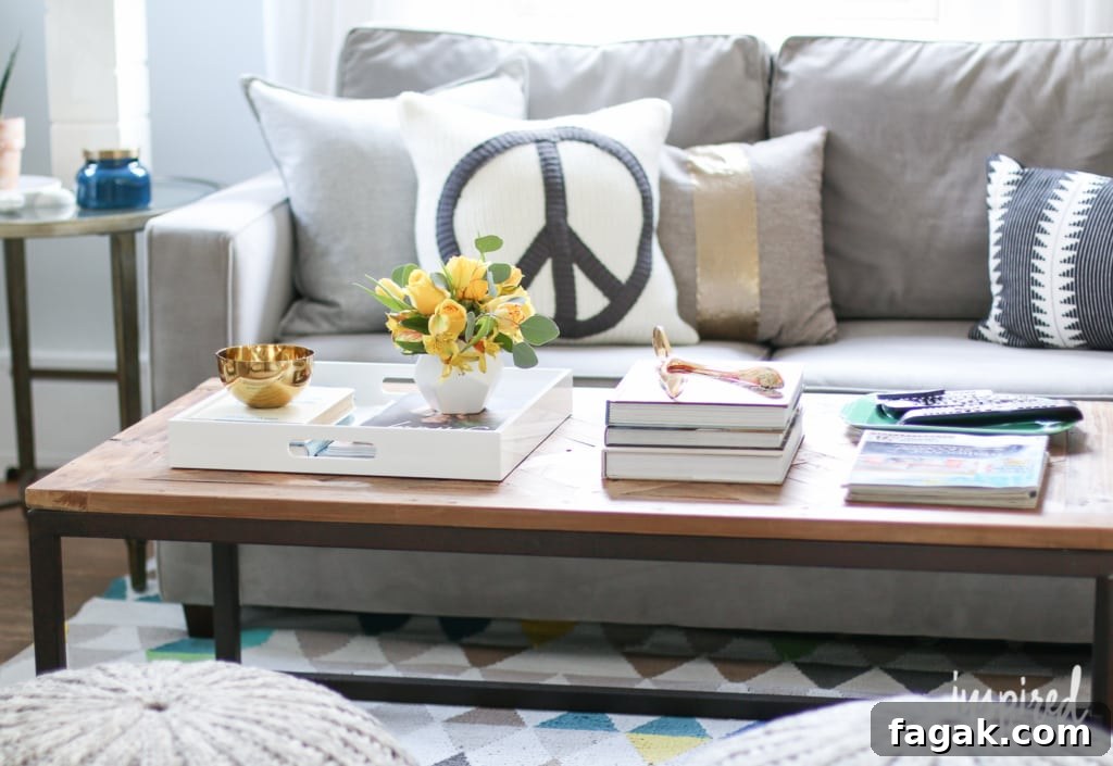 Spring Living Room Refresh: Bright Decorating Ideas and Tips 13 Spring Living Room | inspiredbycharm.com