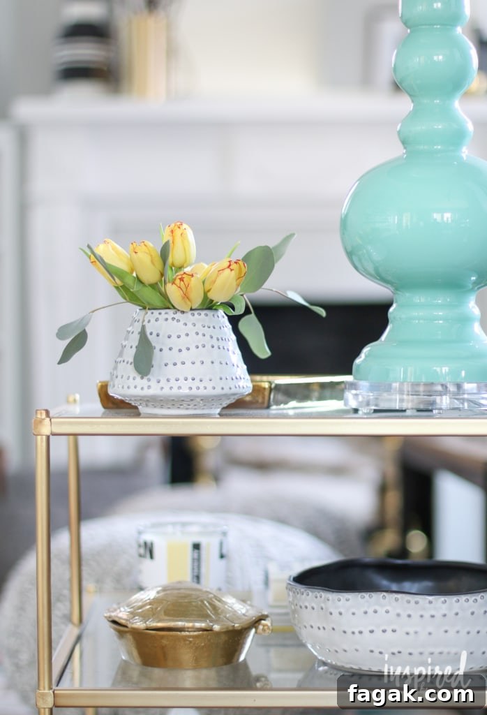 Spring Living Room Refresh: Bright Decorating Ideas and Tips 6 Spring Living Room | inspiredbycharm.com