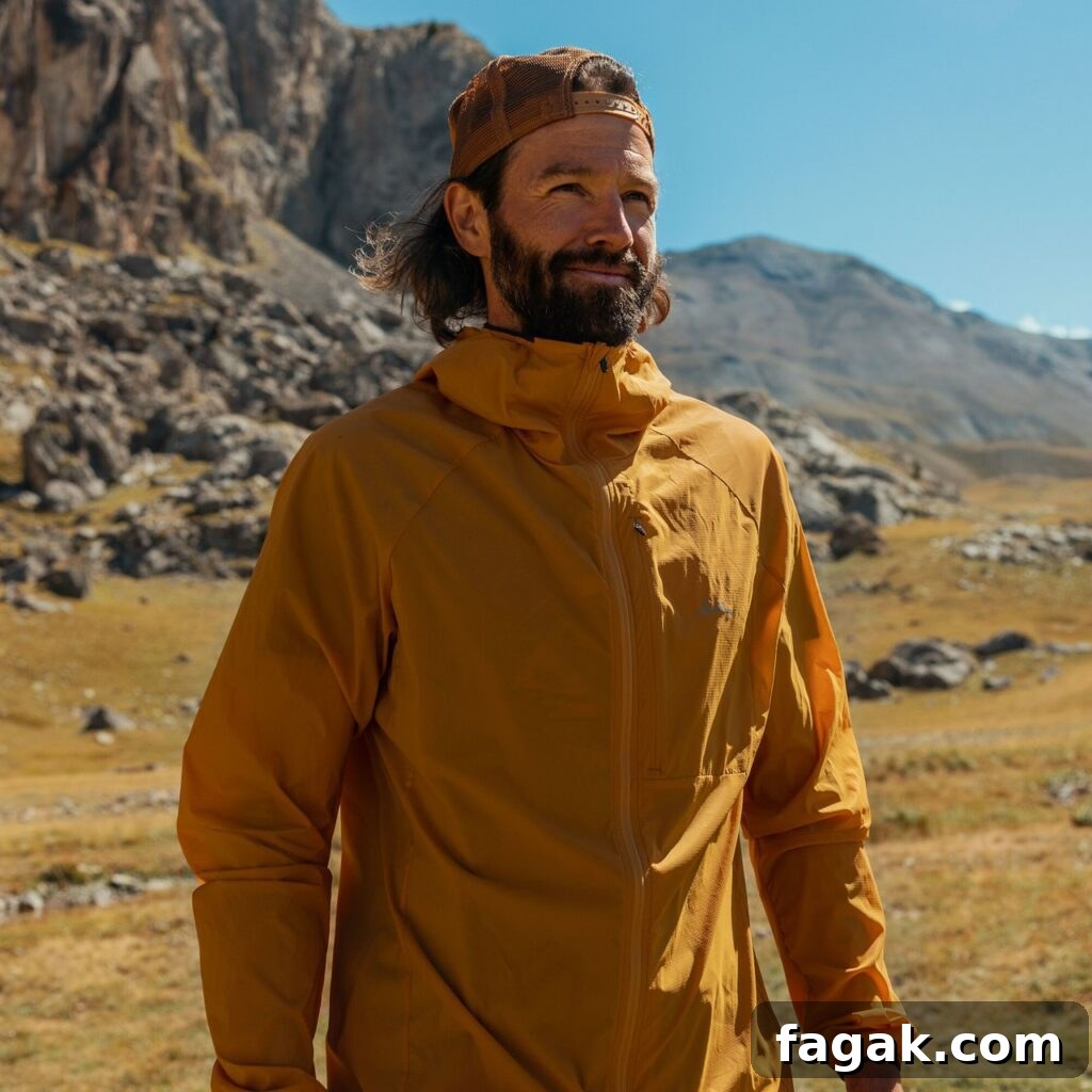 non toxic rain jacket from lundbags