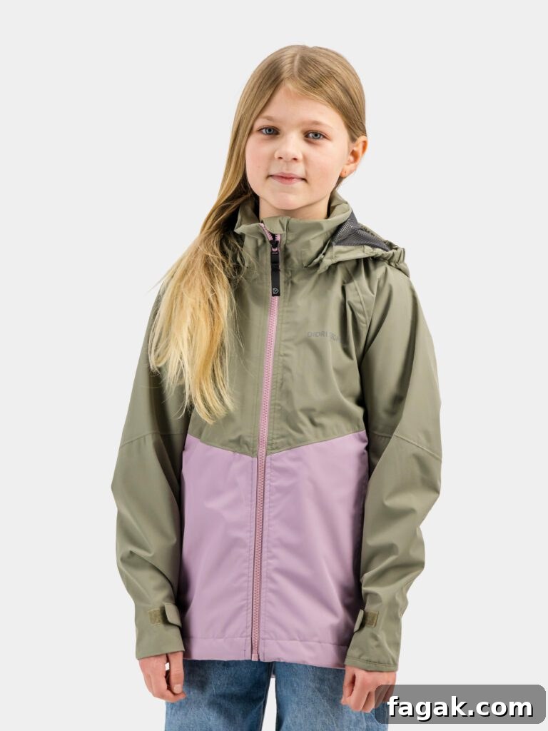 non toxic pfas free raincoats for kids from didriksons