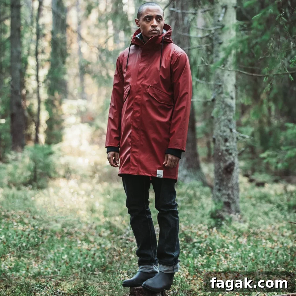 pfc free rain jacket from tretorn