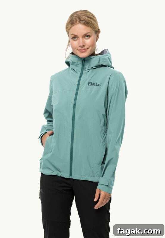 pfas free raincoats from jack wolfskin