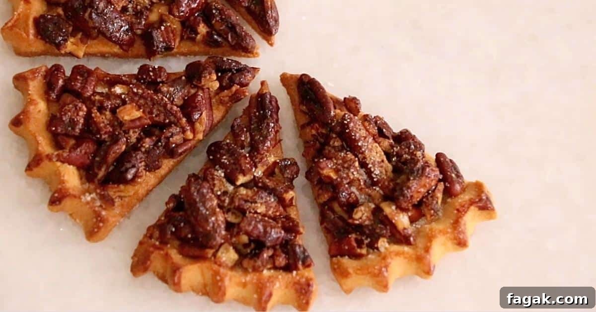 small pecan pie cookies