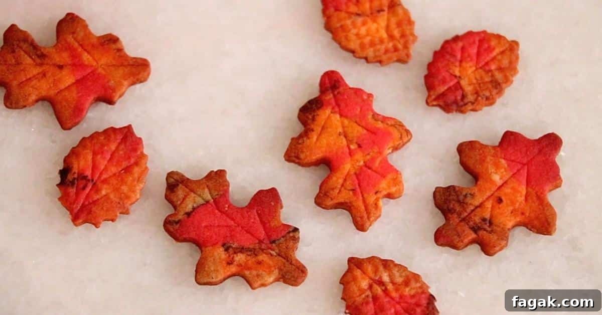 leaf cookies
