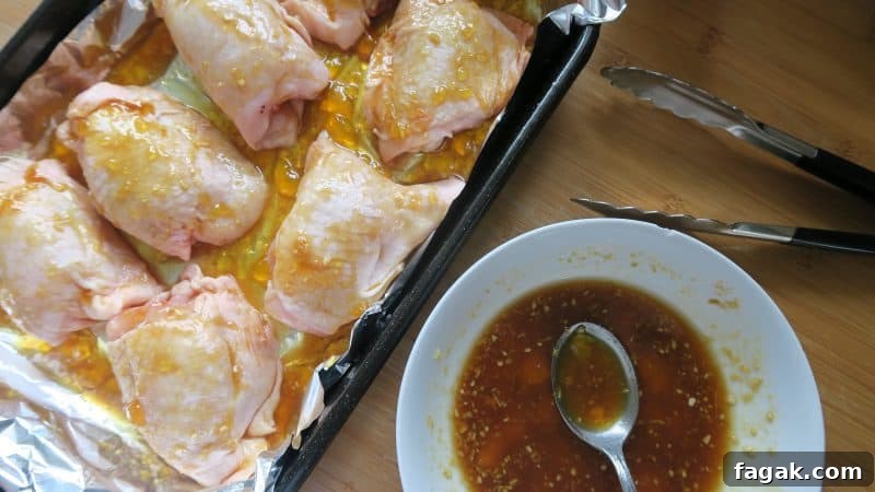 gluten free marmalade chicken recipe with egg fried rice 7