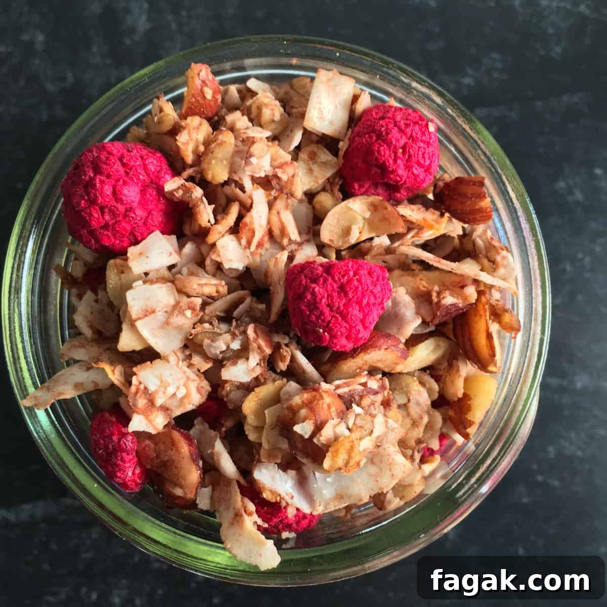 high calorie granola