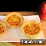 Peach Mini Pies- Paleo and Low Carb