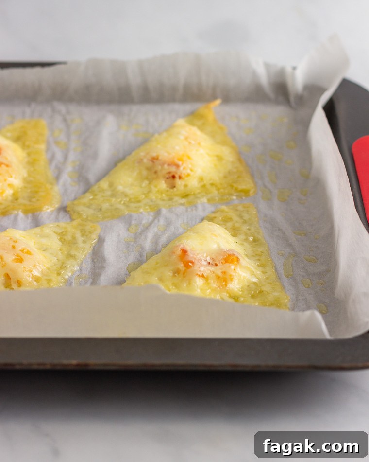 Easy Low Carb Peaches and Cream Turnovers- prep 6