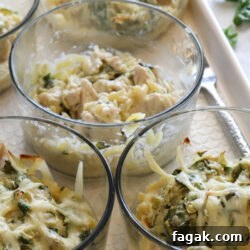 Spinach, Artichoke & Chicken Orzo Bake Recipe 8 img 14588 7