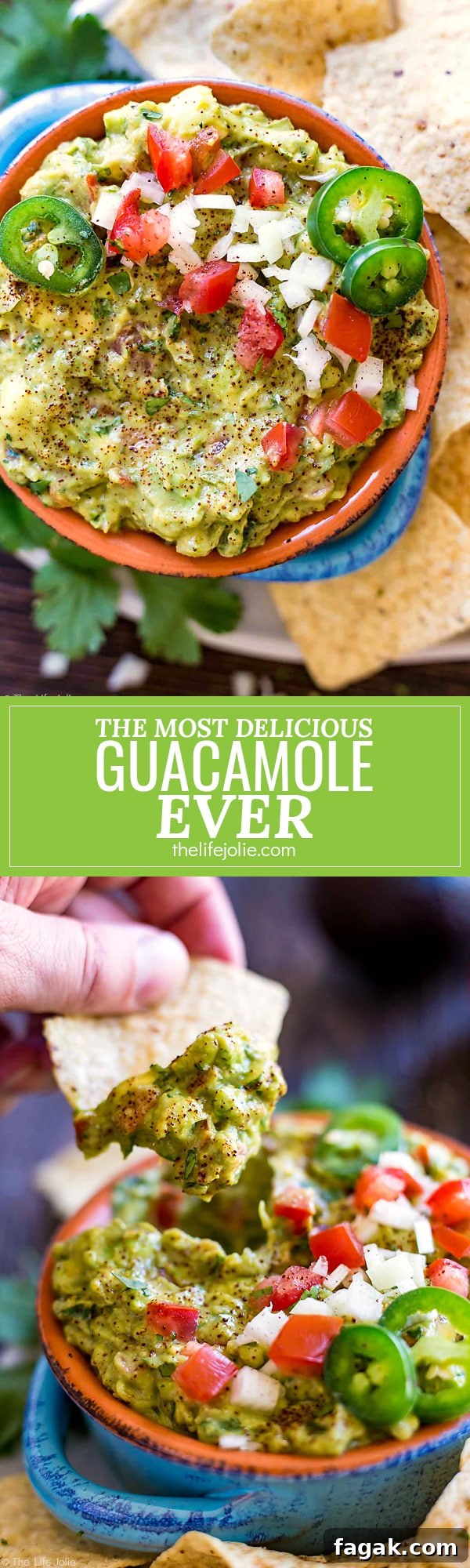 It's always a good idea to have an easy guacamole recipe up your sleeve and this one is seriously the best- fantastic, zesty flavor with an awesome secret ingredient to helps take the guacamole to the next level. It's a healthy snack for a Cinco de Mayo celebration or game day!