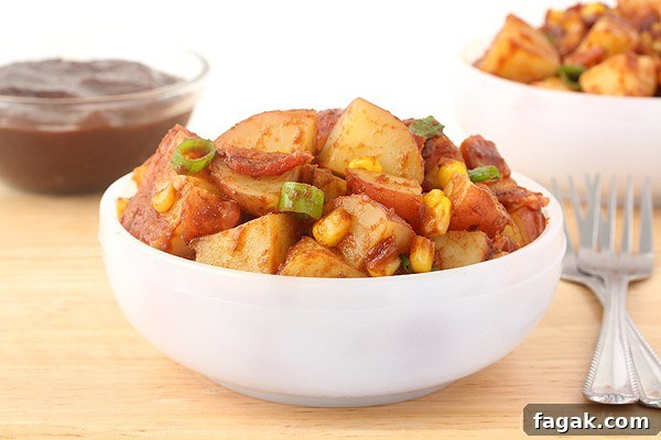Apple Butter BBQ Potato Salad
