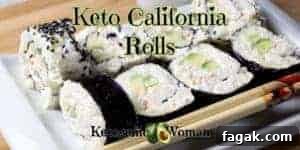 Low Carb Sushi Rolls