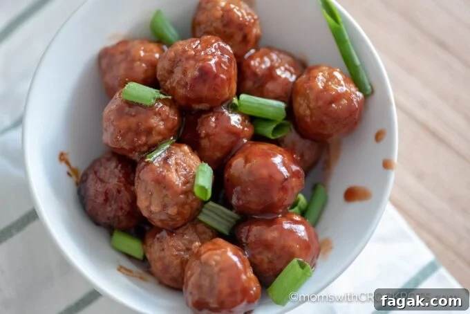 Gluten Free Grape Jelly & BBQ Meatballs