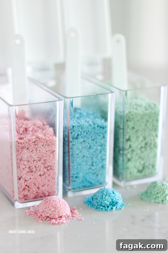 Cloud Dough Fluff - soft and sensory